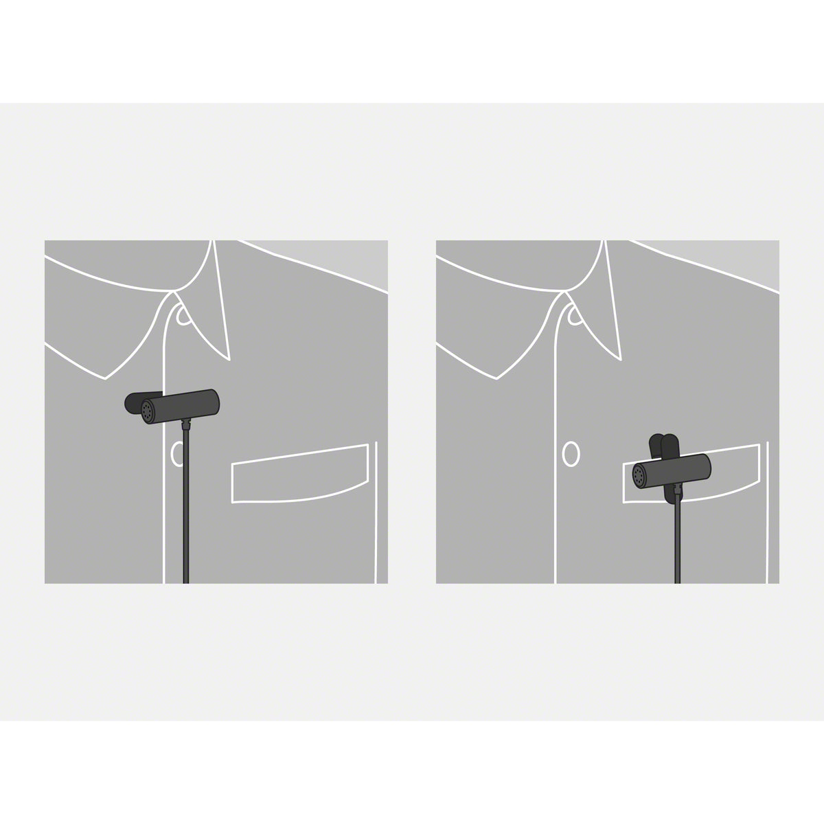 ECM-LV1 Stereo Lavalier Microphone