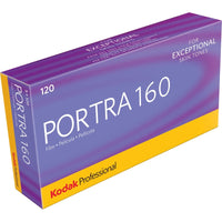 Film Couleur Portra 160 (Rouleau 120, Paquet de 5)