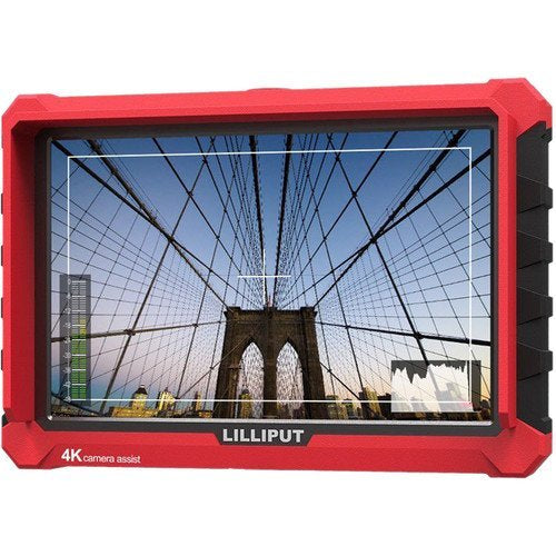 A7S 7'' Full HD Monitor with 4K Support (Red)