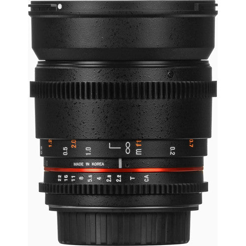 16mm T2.2 Cine DS pour Canon EF (APS-C)