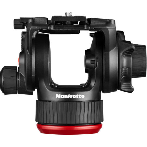 504X Fluid Video Head with Carbon Fiber Tripod, Mid-Level Spreader