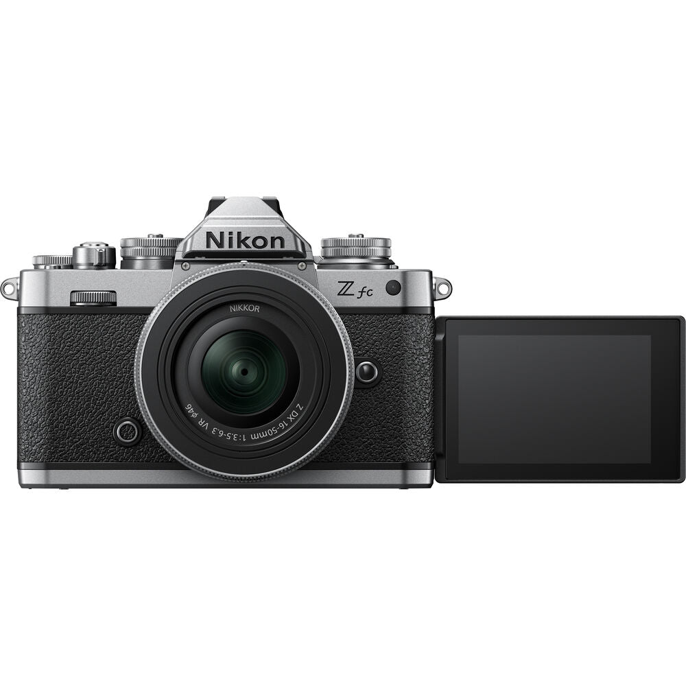 Zfc Mirrorless Camera with NIKKOR Z DX 16-50mm f/3.5-6.3 VR Lens (Silver)