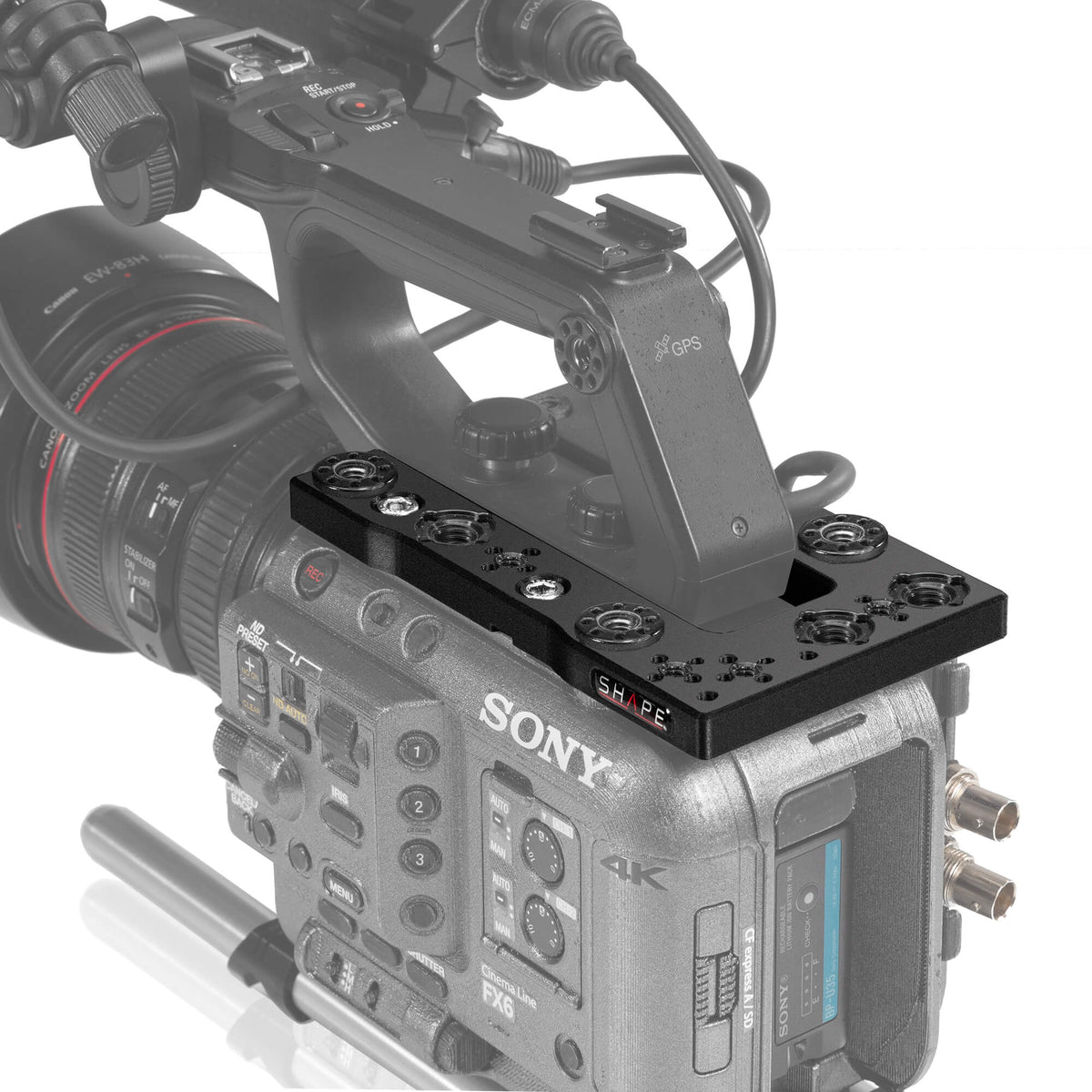 Plaque supérieure pour Sony FX6