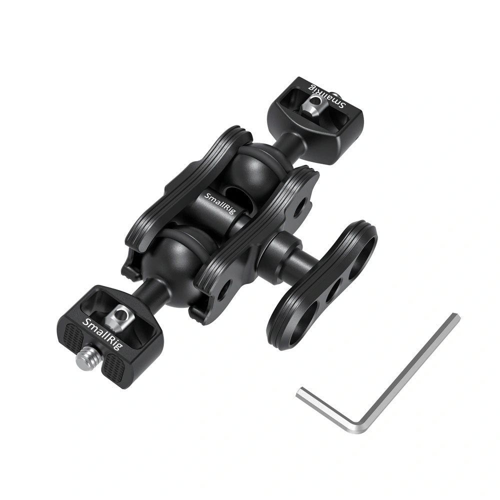 Articulating Arm with Dual Ball Heads