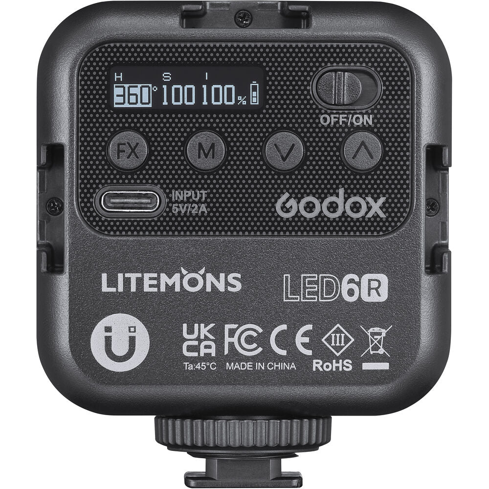 Litemons RGB Pocket-Size LED Video Light (RGB & 3200 to 6500K)