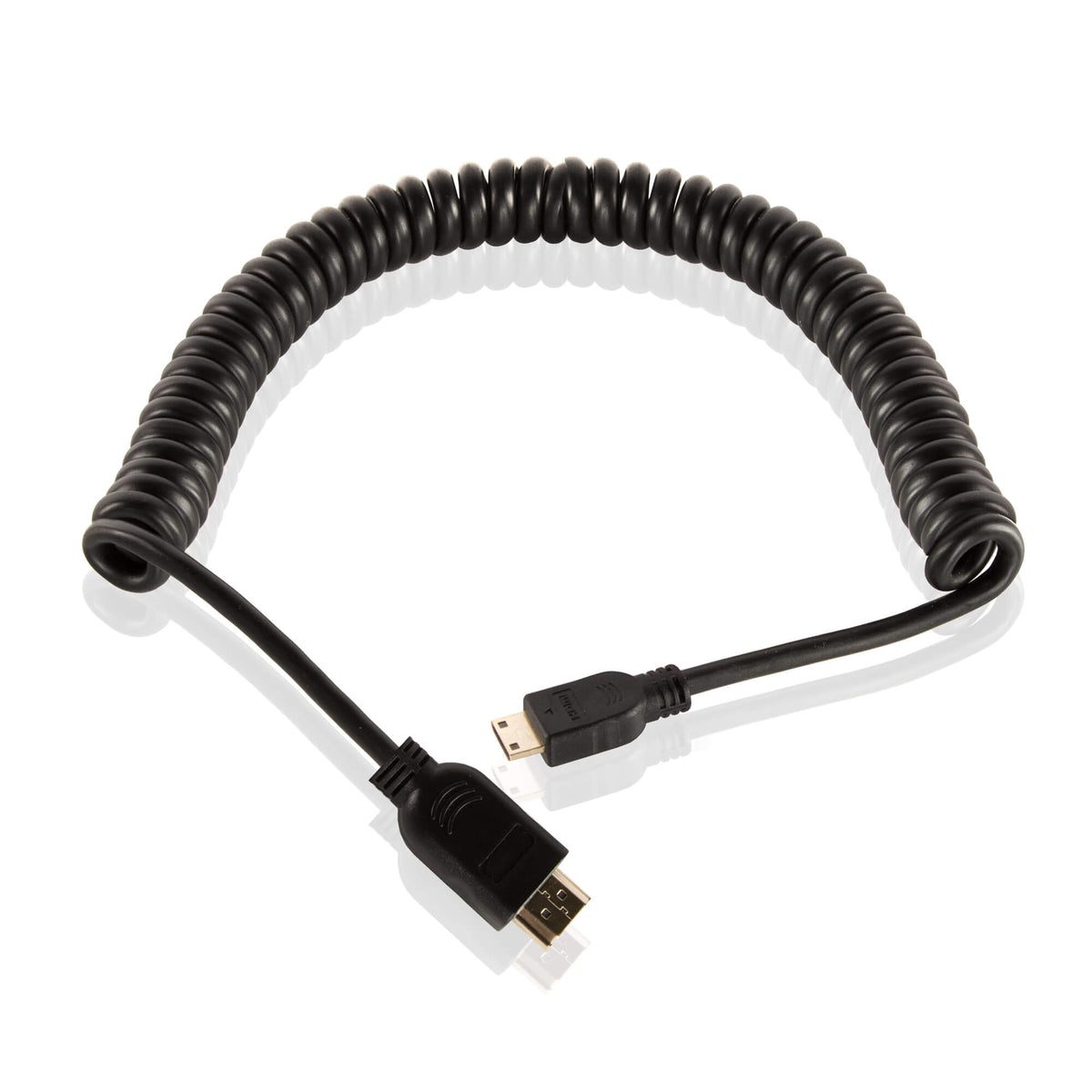 Câble 24po HDMI à mini HDMI en spirale