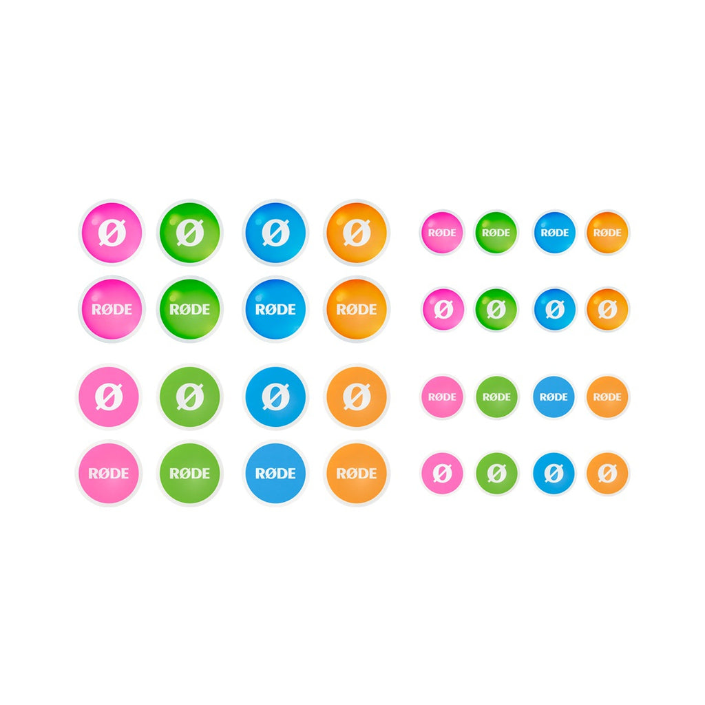 Ensemble d'identification COLORS 2 pour Wireless GO, GO II, Lavalier GO, SmartLav+