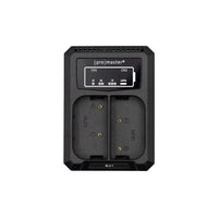 Chargeur double USB pour pour OM SYSTEM BLX-1