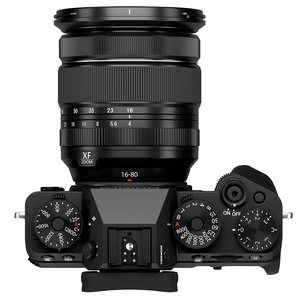 X-T5 Mirrorless Camera with XF 16-80mm f/4 R OIS WR Lens (Black)