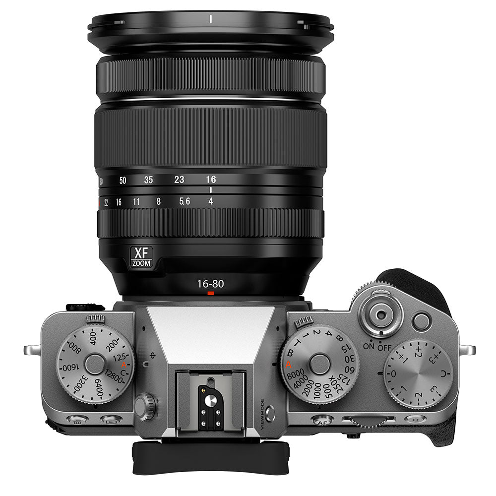 X-T5 Mirrorless Camera with XF 16-80mm f/4 R OIS WR Lens (Silver)