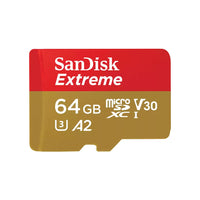 Carte Mémoire microSDXC Extreme UHS-I V30 A2 64GB