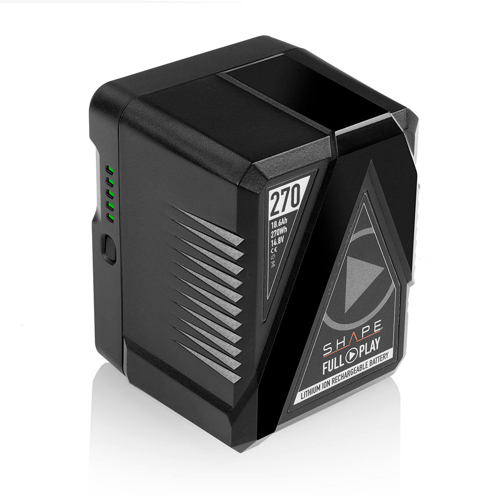 FULL PLAY 14.8V 270WH Rechargeable Lithium-ion V-Mount Battery