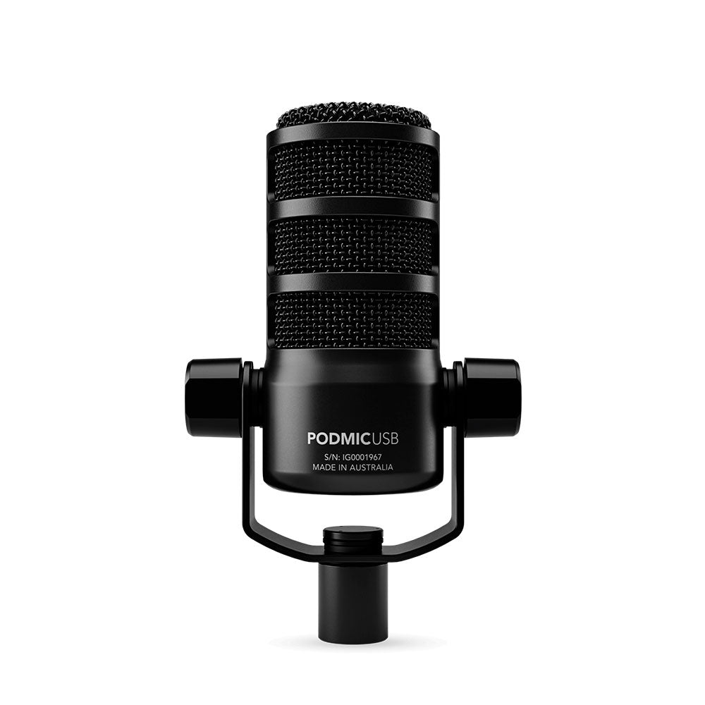 PodMic USB/XLR Dynamic Broadcast Microphone (Black)