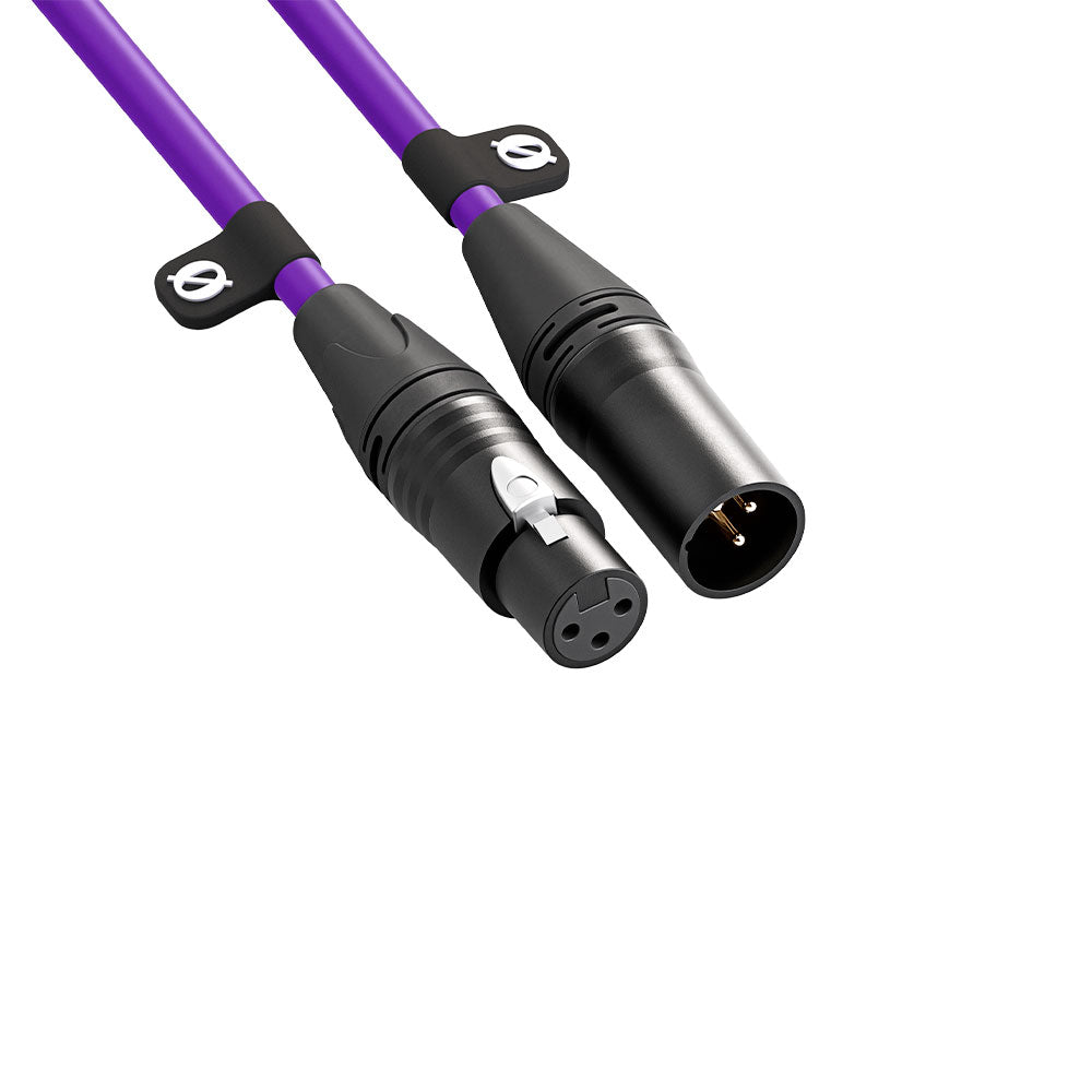 Premium XLR Cable 6m/20ft (Purple)