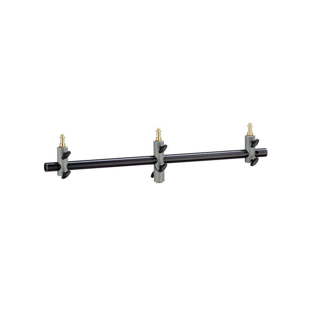 Aluminum Triple Microphone Support 65cm