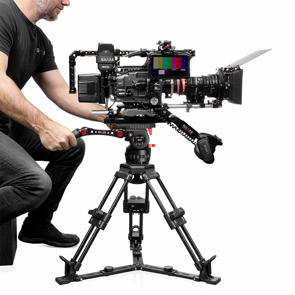 1-stage Baby Tripod Legs 100mm Bowl with Ground Spreader