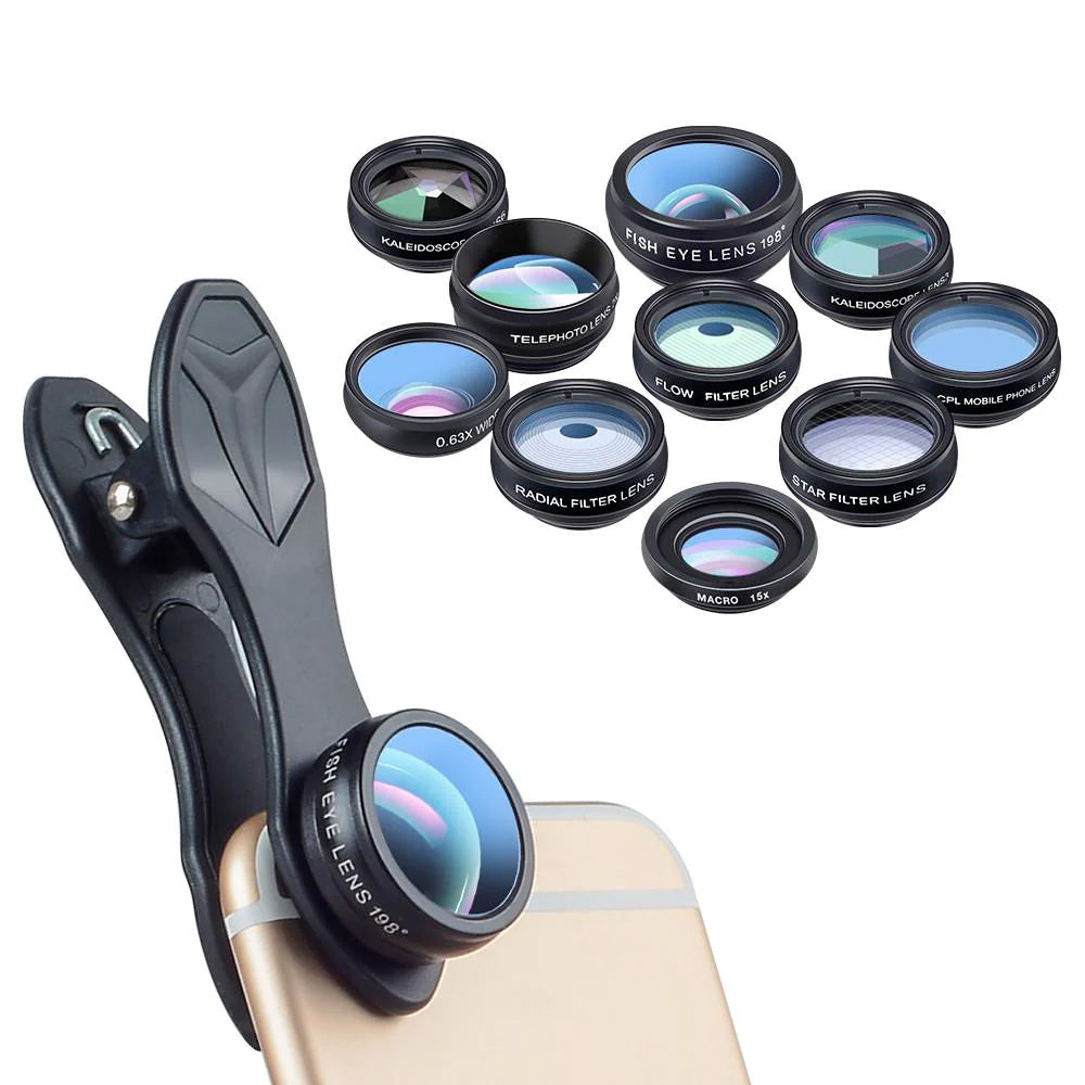 Apexel 10-in-1 Smartphone Lens Kit – Gosselinphoto