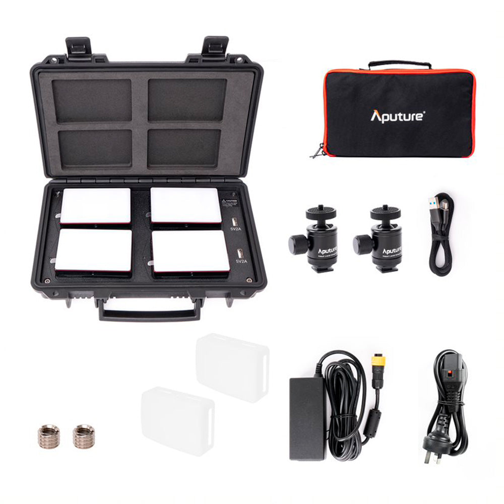 MC RGBWW Mini Light 4-Light Travel Kit
