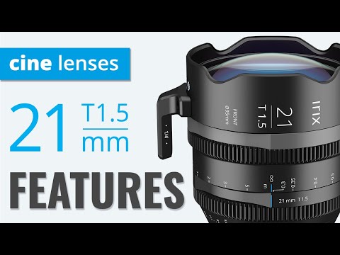21mm T1.5 Cine (Sony E, Imperial Scale)