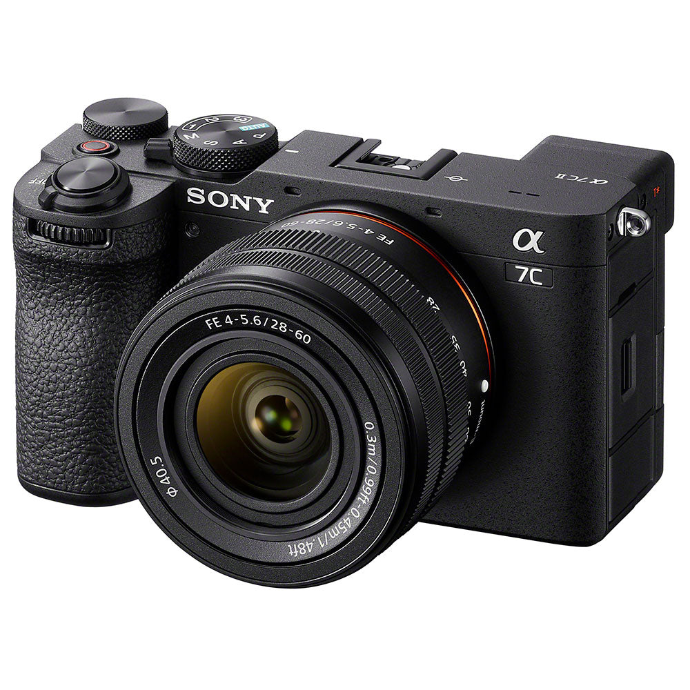 a7C II Mirrorless Camera with FE 28-60mm f/4-5.6 Lens (Black)