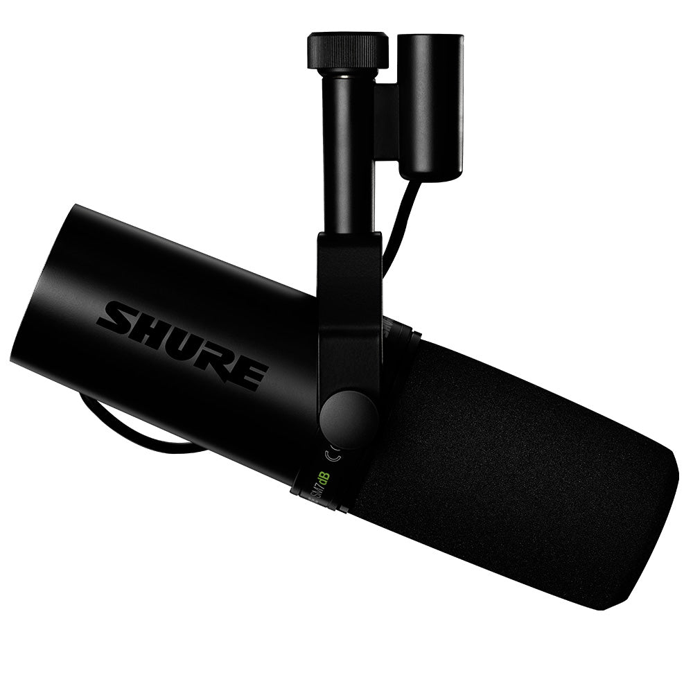 Microphone de captage vocal dynamique avec préamplificateur intégré SM7dB