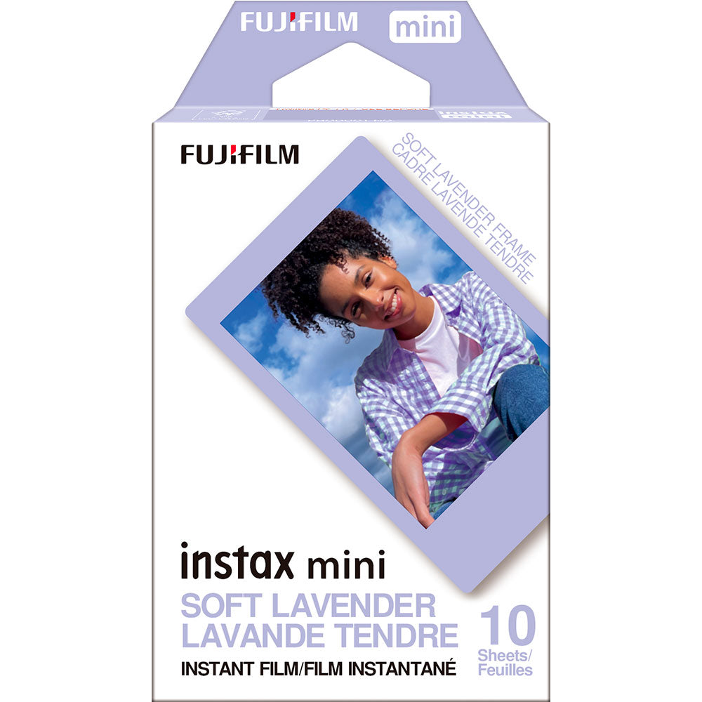Film Instantané Instax Mini Lavende Tendre (10 Feuilles)