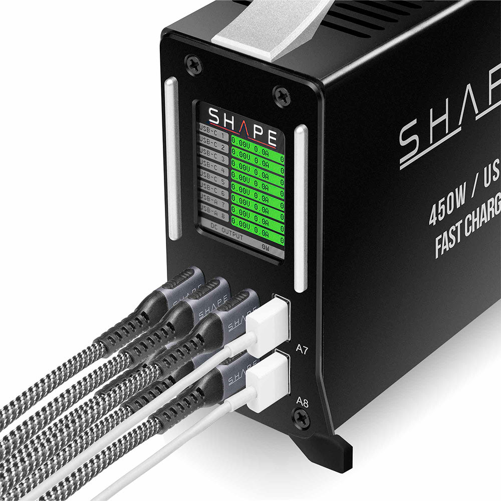 Chargeur Rapide USB-C/450W pour piles Monture V/B/Gold