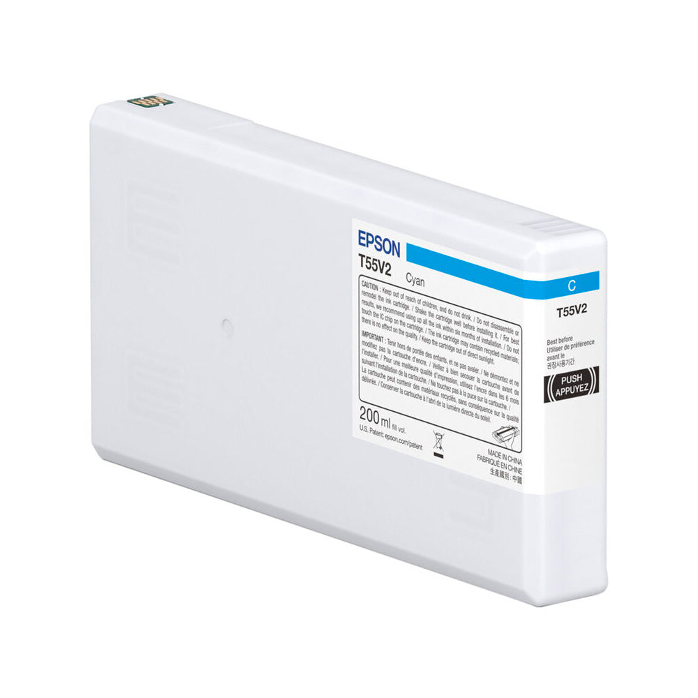 T55V Cyan UltraChrome PRO10 Ink Cartridge (200mL)