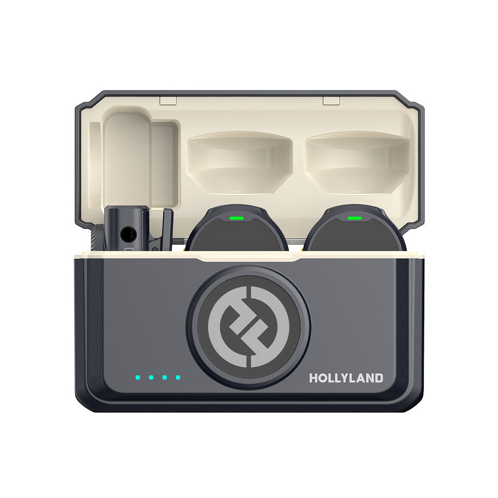 Micro cravate sans-fil Duo LARK M2 Camera/Telephone (Noir)