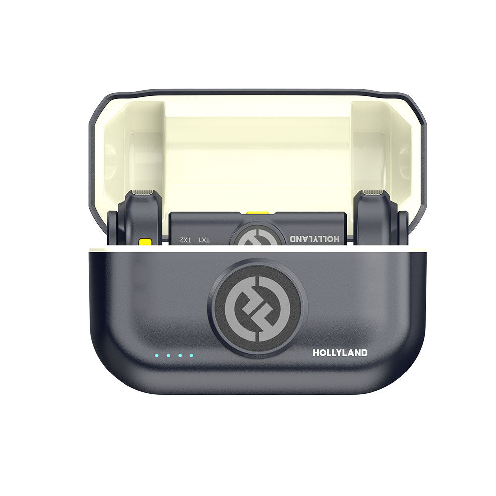 Micro cravate sans-fil Duo LARK M2 Lightning (Noir)