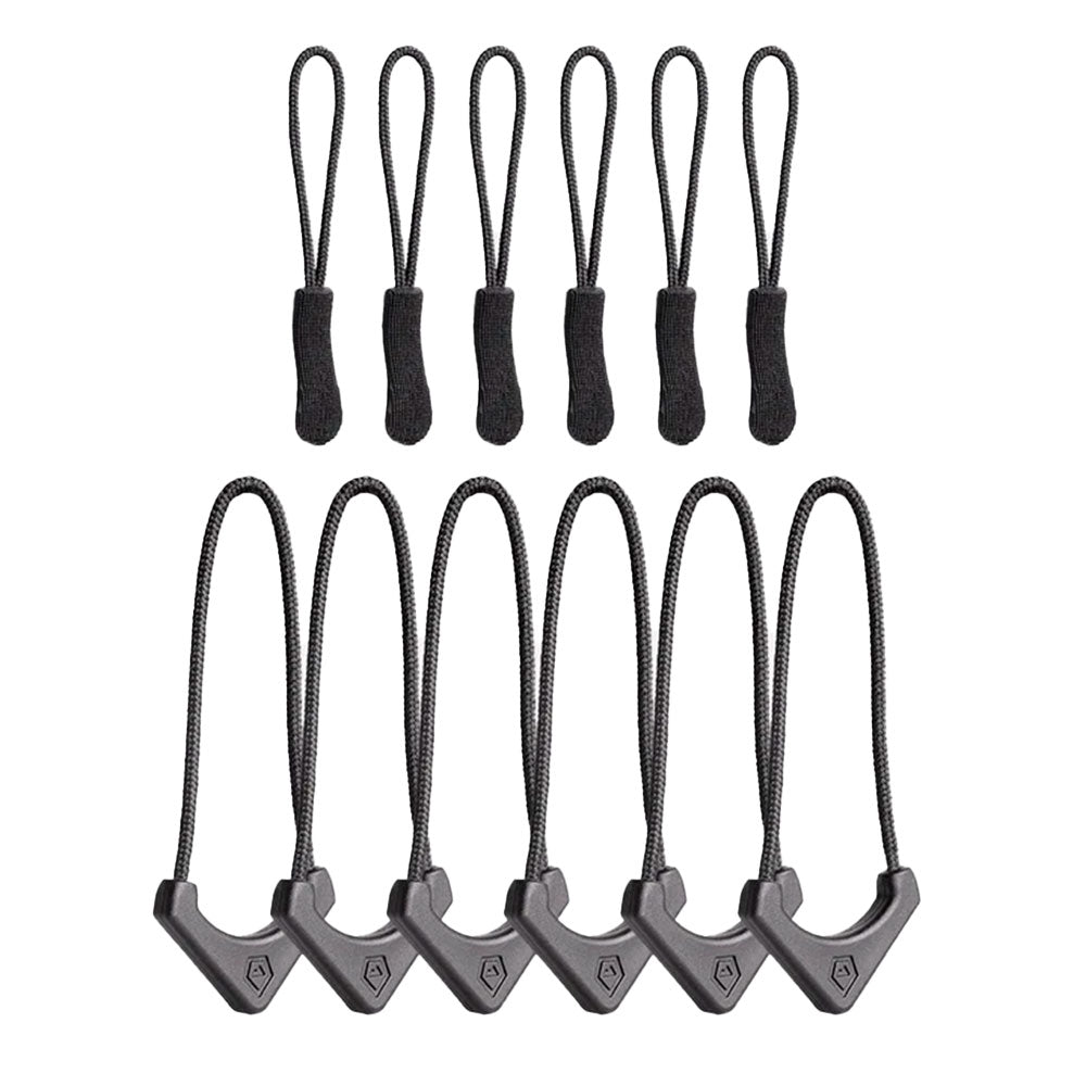 Tirettes de fermeture éclair Standard (Noir)