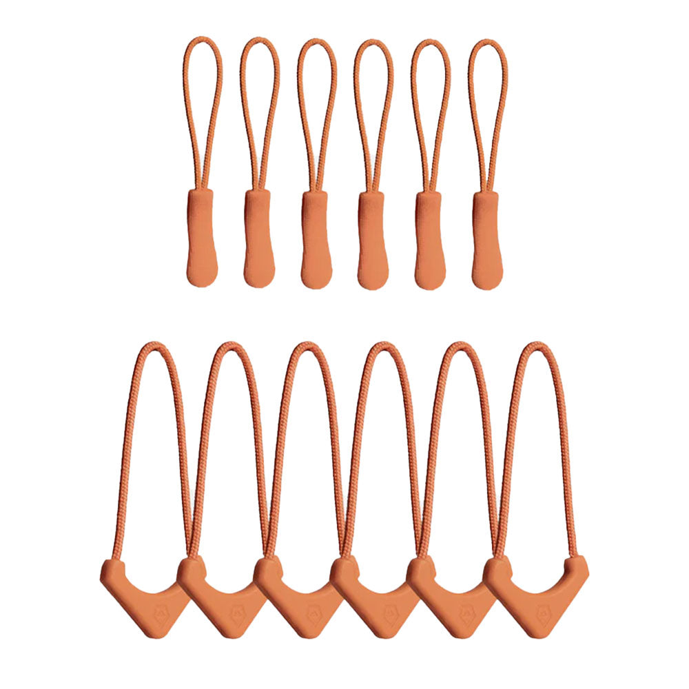 Tirettes de fermeture éclair Standard (Orange Sedona)