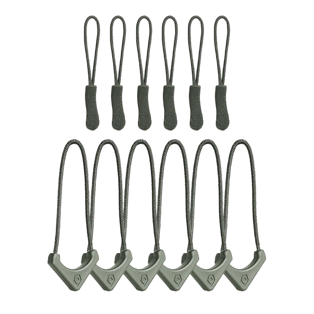 Tirettes de fermeture éclair Standard (Vert Wasatch)