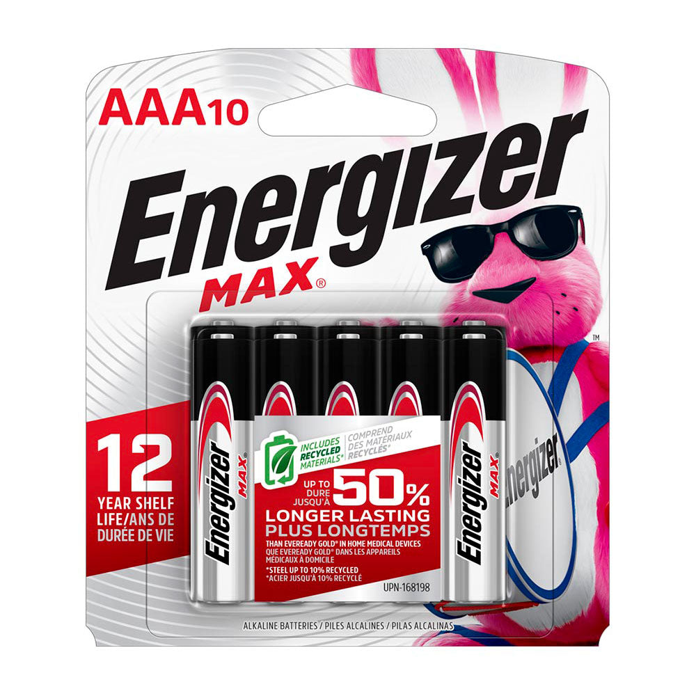 Max AAA Batteries (10 Pack)