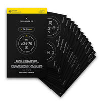Indicateurs d'objectifs avant/arrière Nikon Z