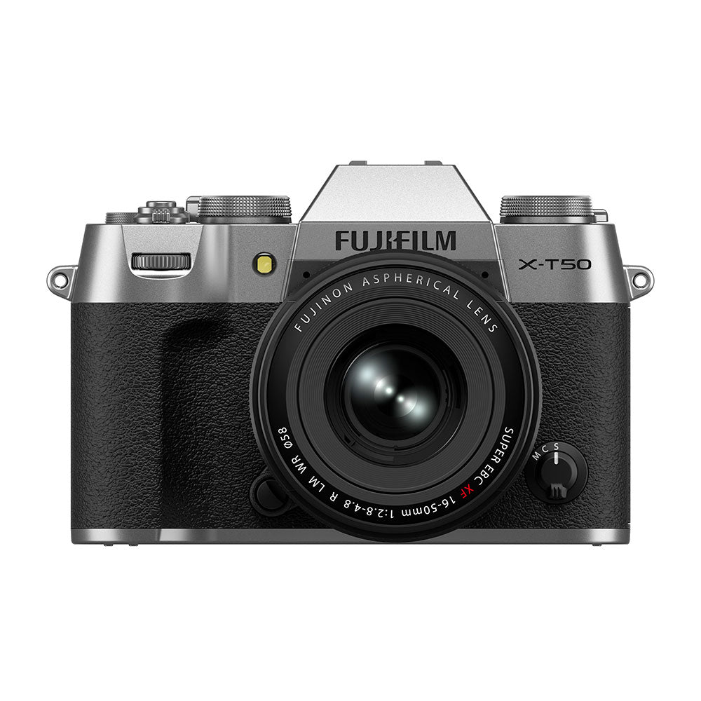 X-T50 avec XF 16-50mm f/2.8-4.8 R LM WR (Argent)