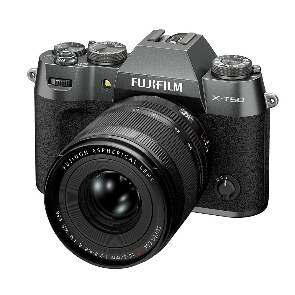X-T50 avec XF 16-50mm f/2.8-4.8 R LM WR (Charbon Argent)