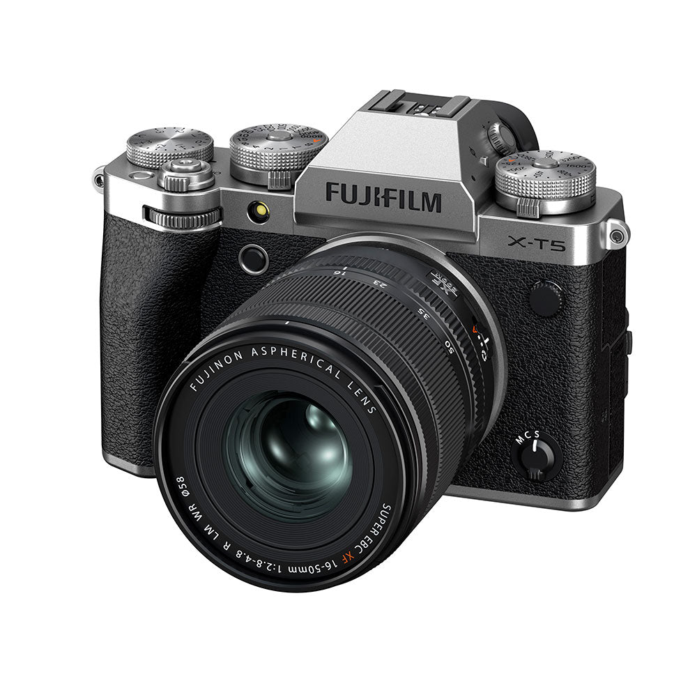 X-T5 Mirrorless Camera with XF 16-50mm f/2.8-4.8 R LM WR Lens (Silver)