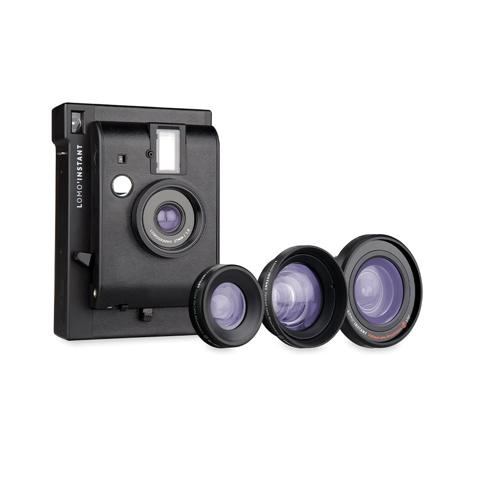 Appareil Lomo’Instant Mini avec Objectifs (Noir)