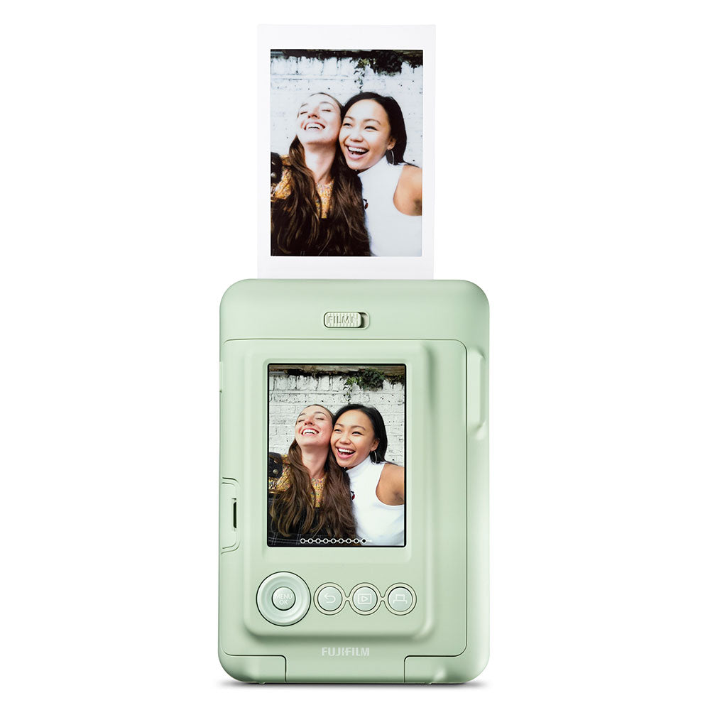 Fujifilm Instax Mini Liplay Hybrid Instant Camera (Matcha Green ...