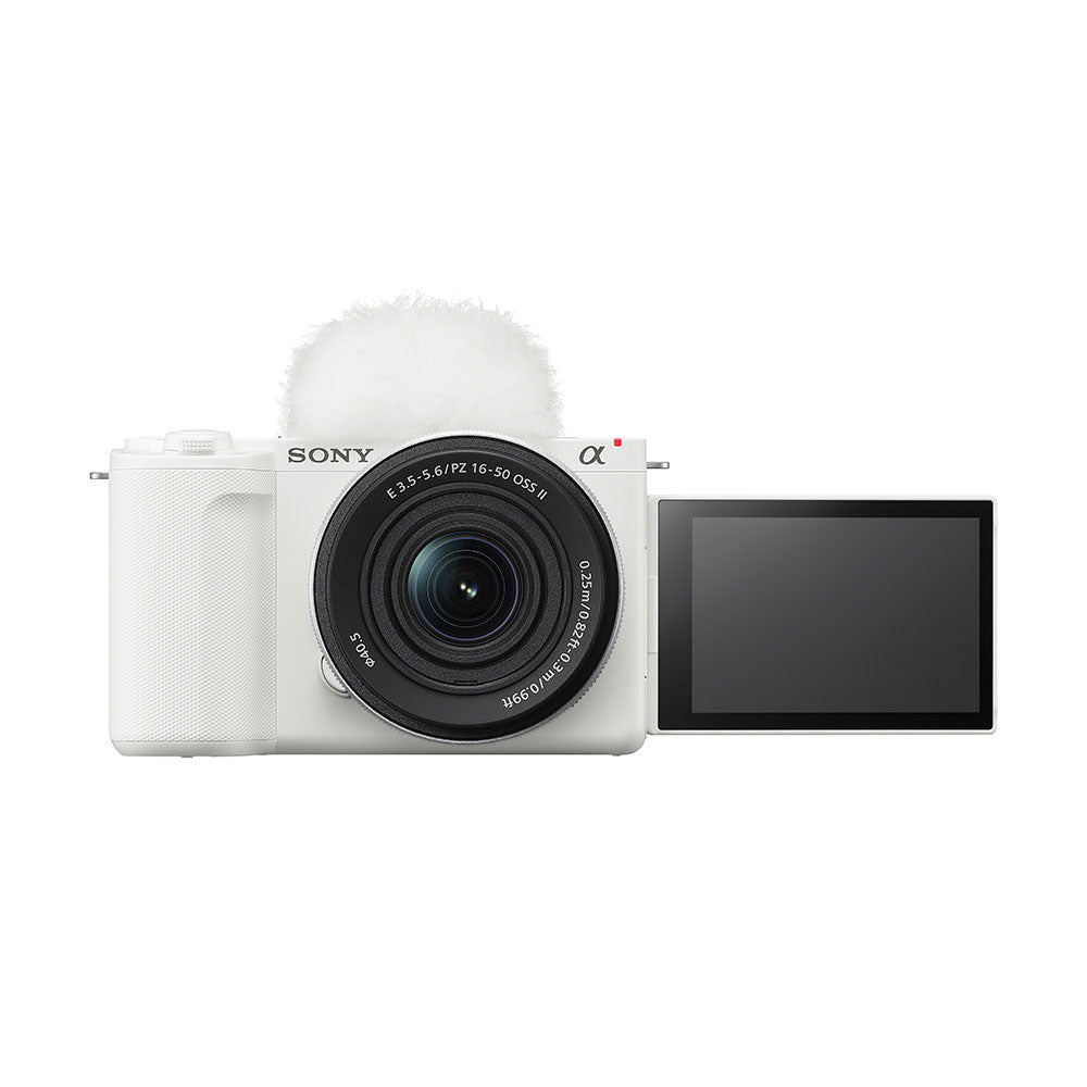 ZV-E10 II avec E PZ 16-50mm f/3.5-5.6 OSS II (Blanc)