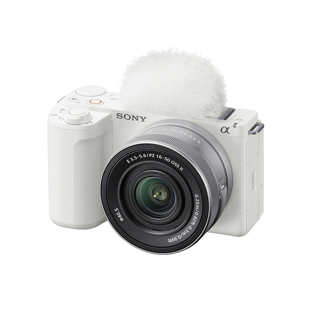 ZV-E10 II avec E PZ 16-50mm f/3.5-5.6 OSS II (Blanc)