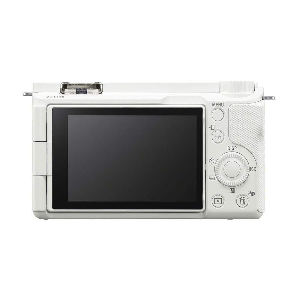 ZV-E10 II avec E PZ 16-50mm f/3.5-5.6 OSS II (Blanc)