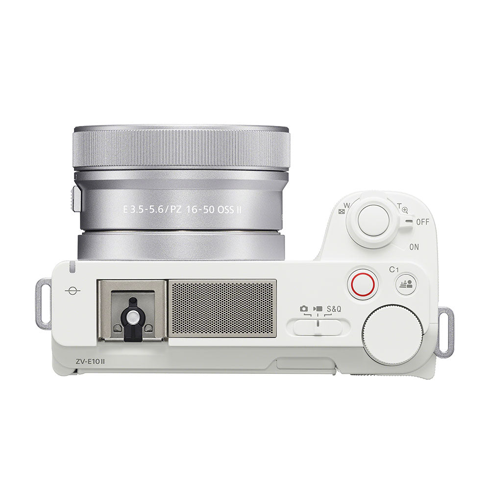ZV-E10 II avec E PZ 16-50mm f/3.5-5.6 OSS II (Blanc)