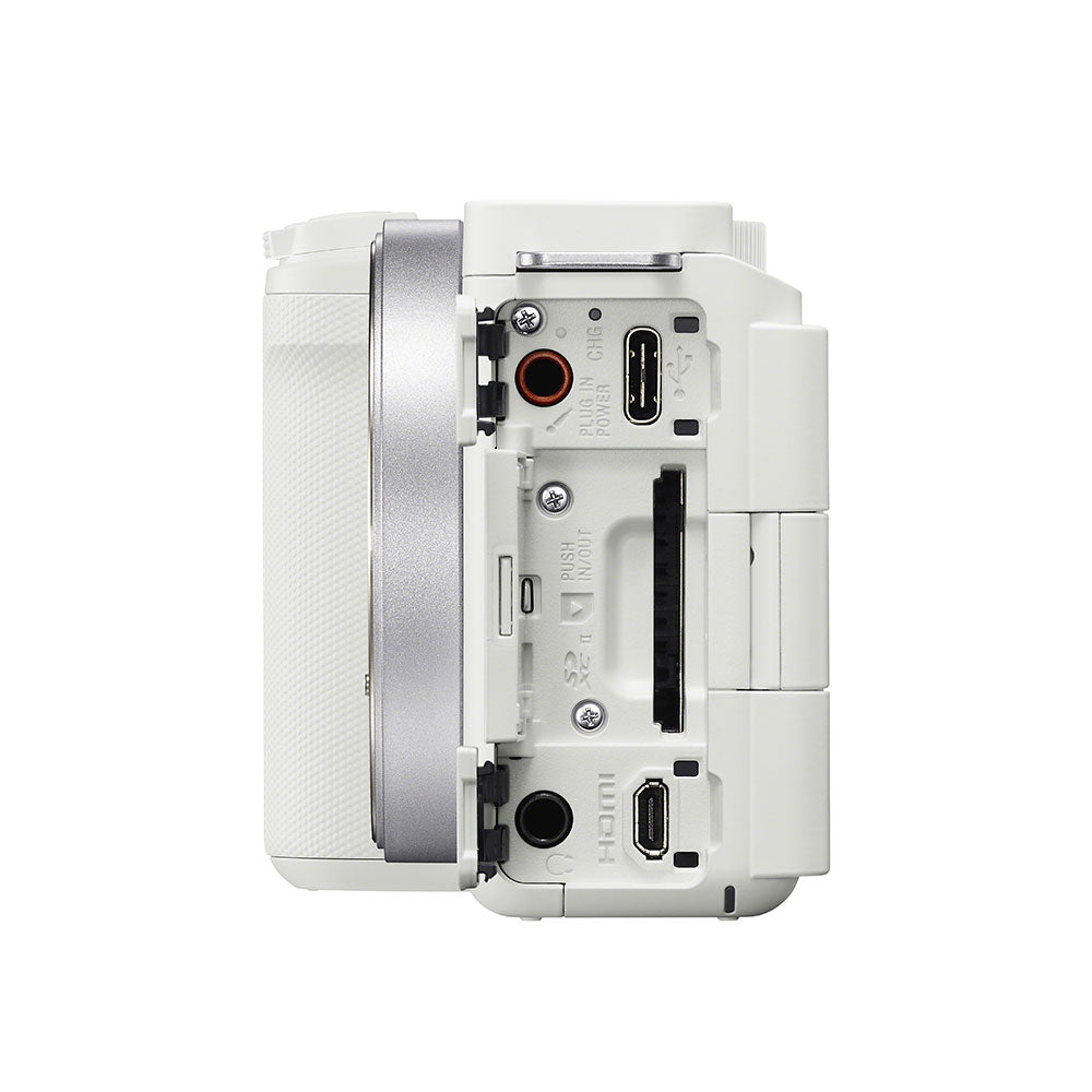 ZV-E10 II avec E PZ 16-50mm f/3.5-5.6 OSS II (Blanc)