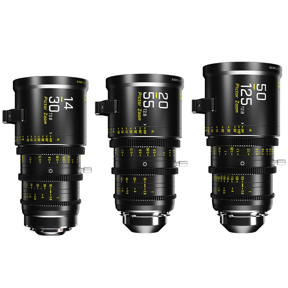 Pictor 14-30mm/20-55mm/50-125mm T2.8 PL/EF Kit (Black)