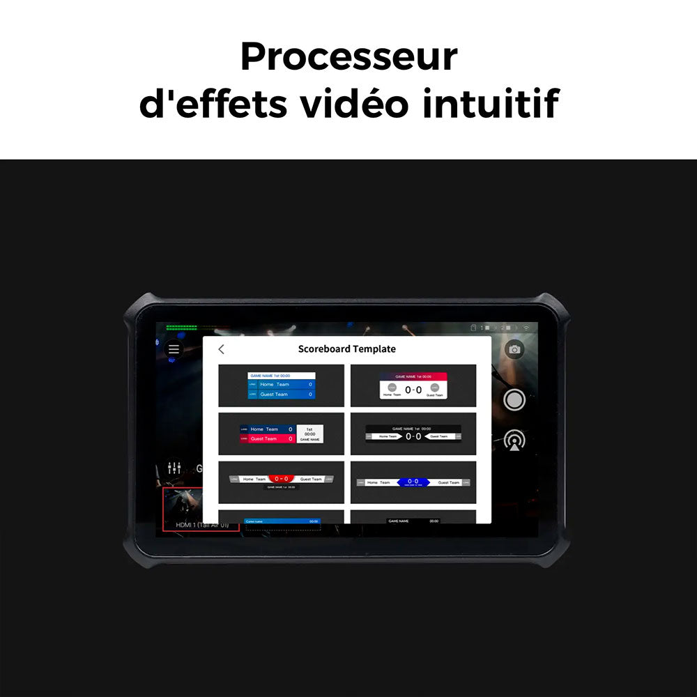 Studio de diffusion en direct Multi-Cam OBSBOT Talent