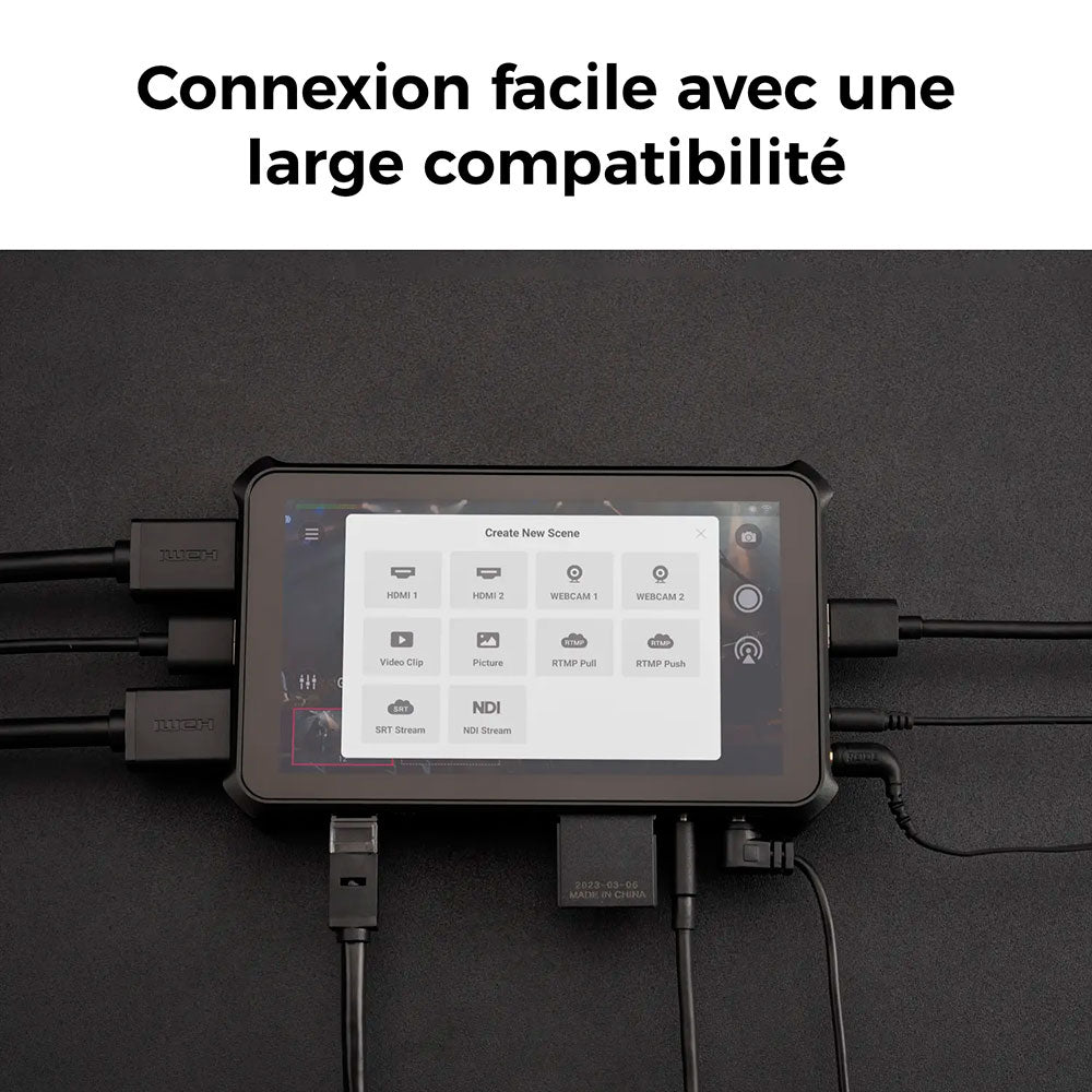 Studio de diffusion en direct Multi-Cam OBSBOT Talent