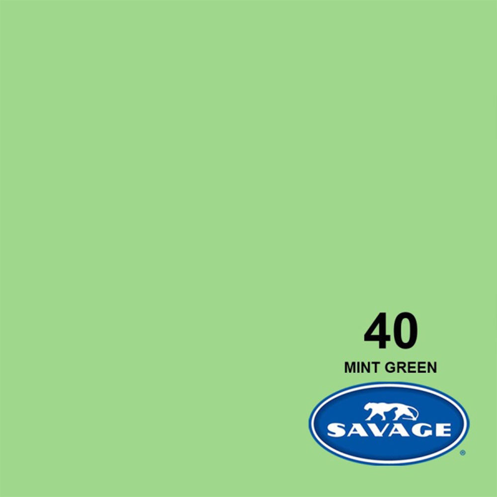 Rouleau de papier 107po x 36pi Vert Menthe