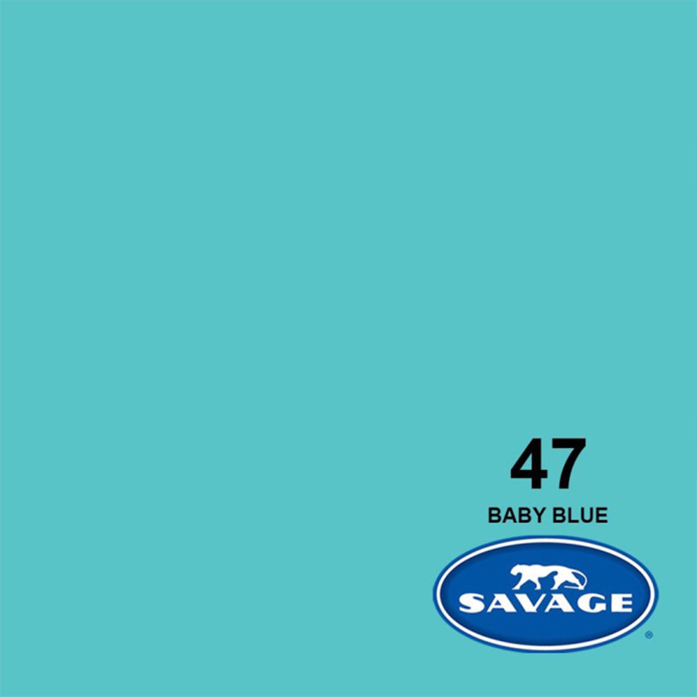 Rouleau de papier 86po x 36pi Bleu Bébé